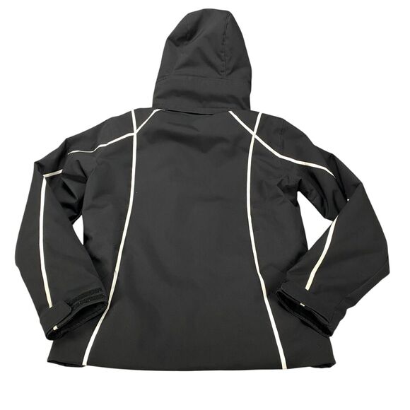 Descente Women's Bree Ski Hooded Insulated Jacket Size US 4  Black - Picture 12 of 16